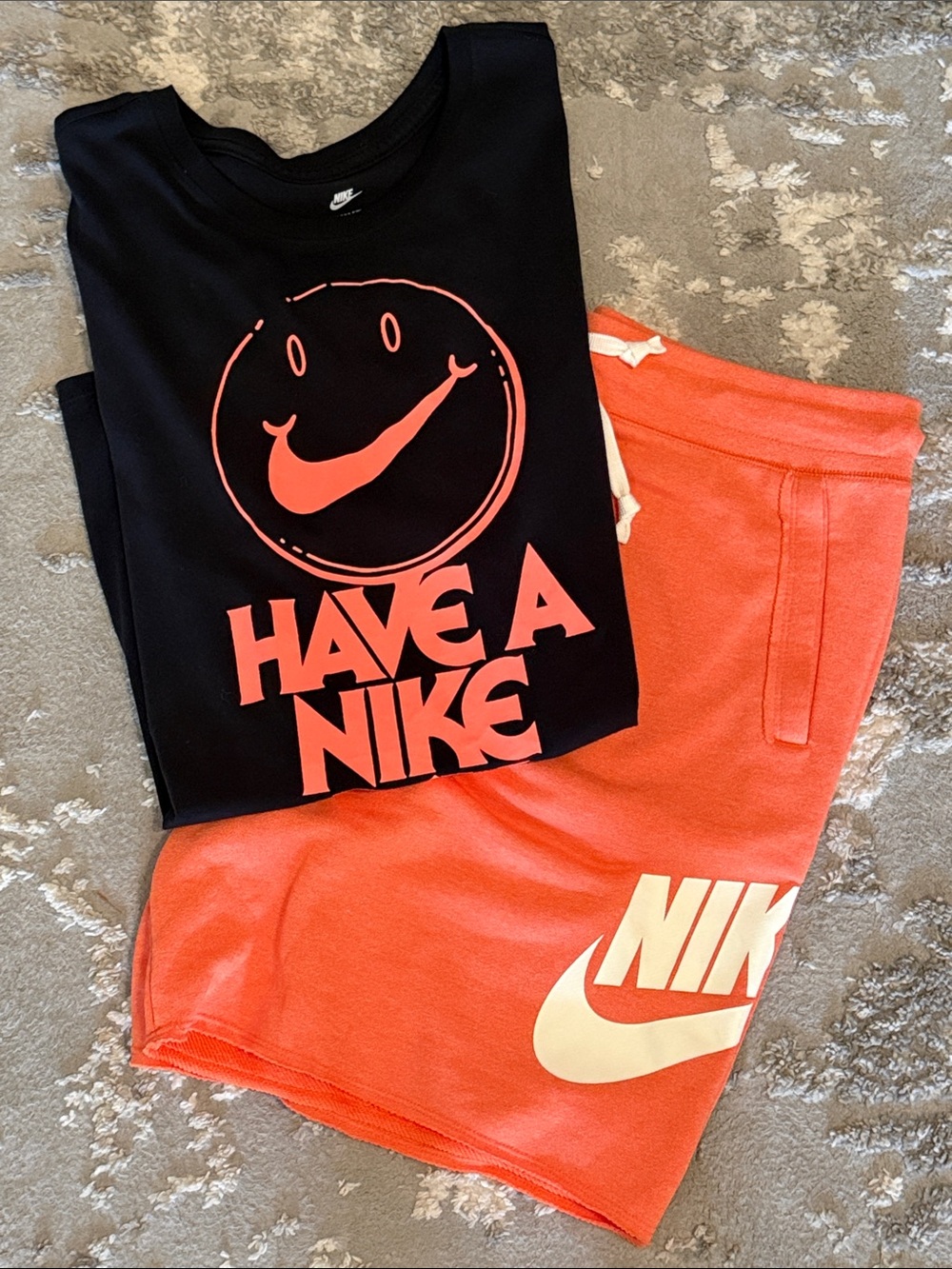Nike alumni shorts and shirt set